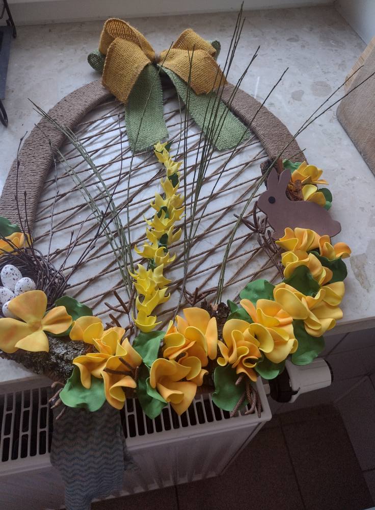 Warsztaty Wiosenny Wianek Wielkanocny